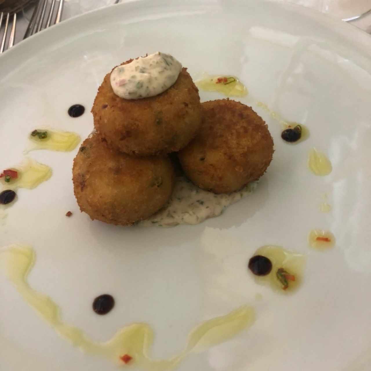 croquetas de corvina