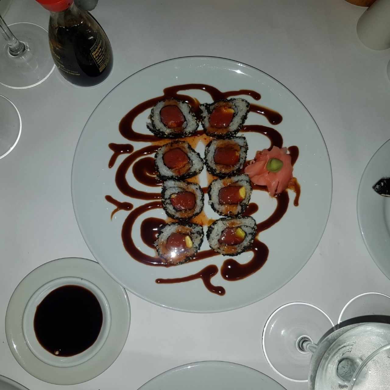 Tataki roll de atún