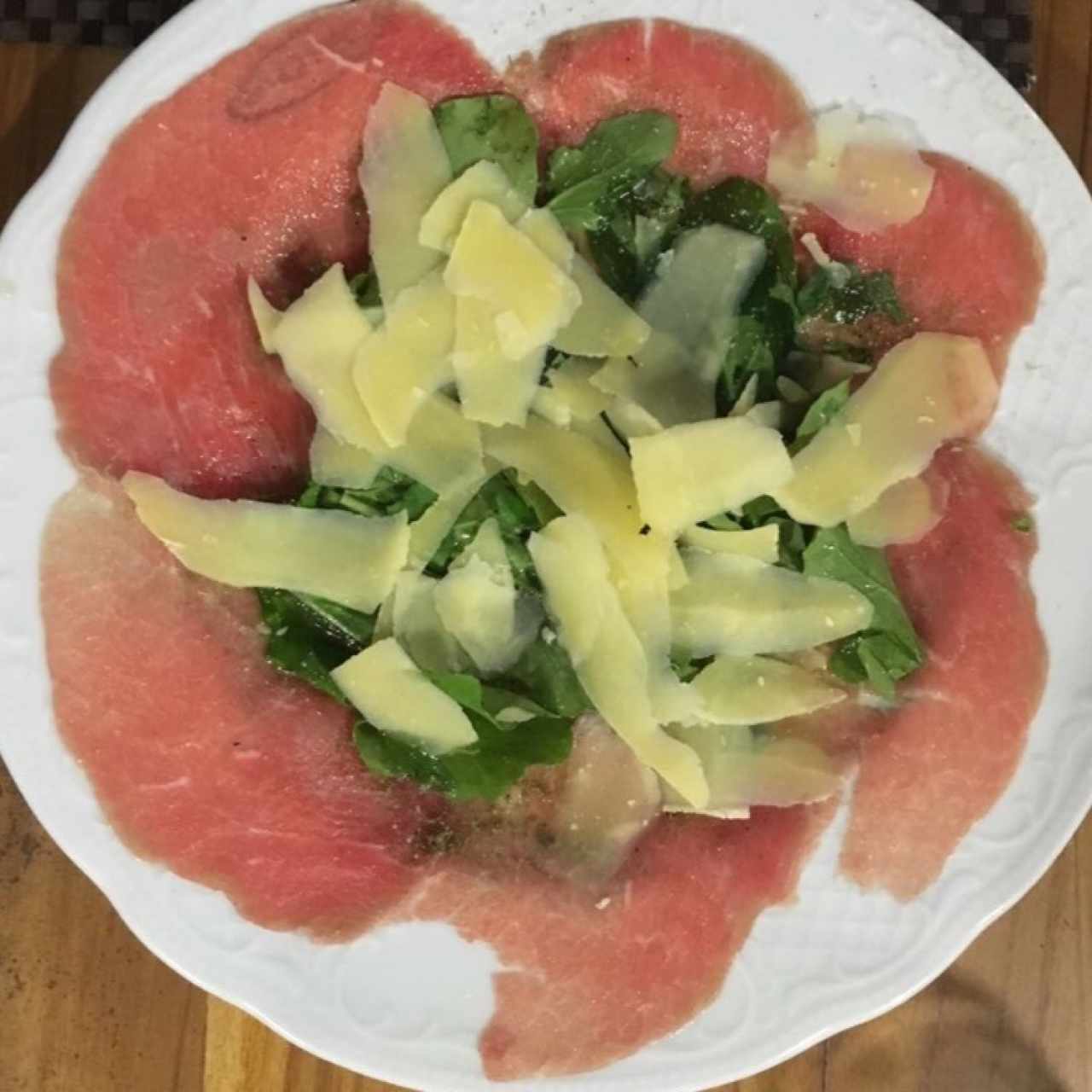 carpaccio de lomo