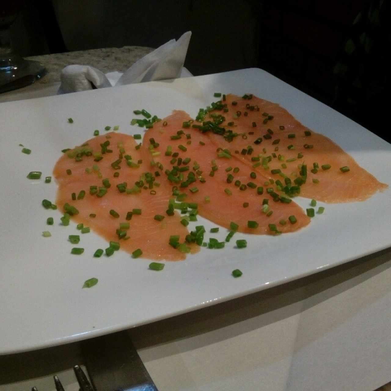 carpacho de salmon 