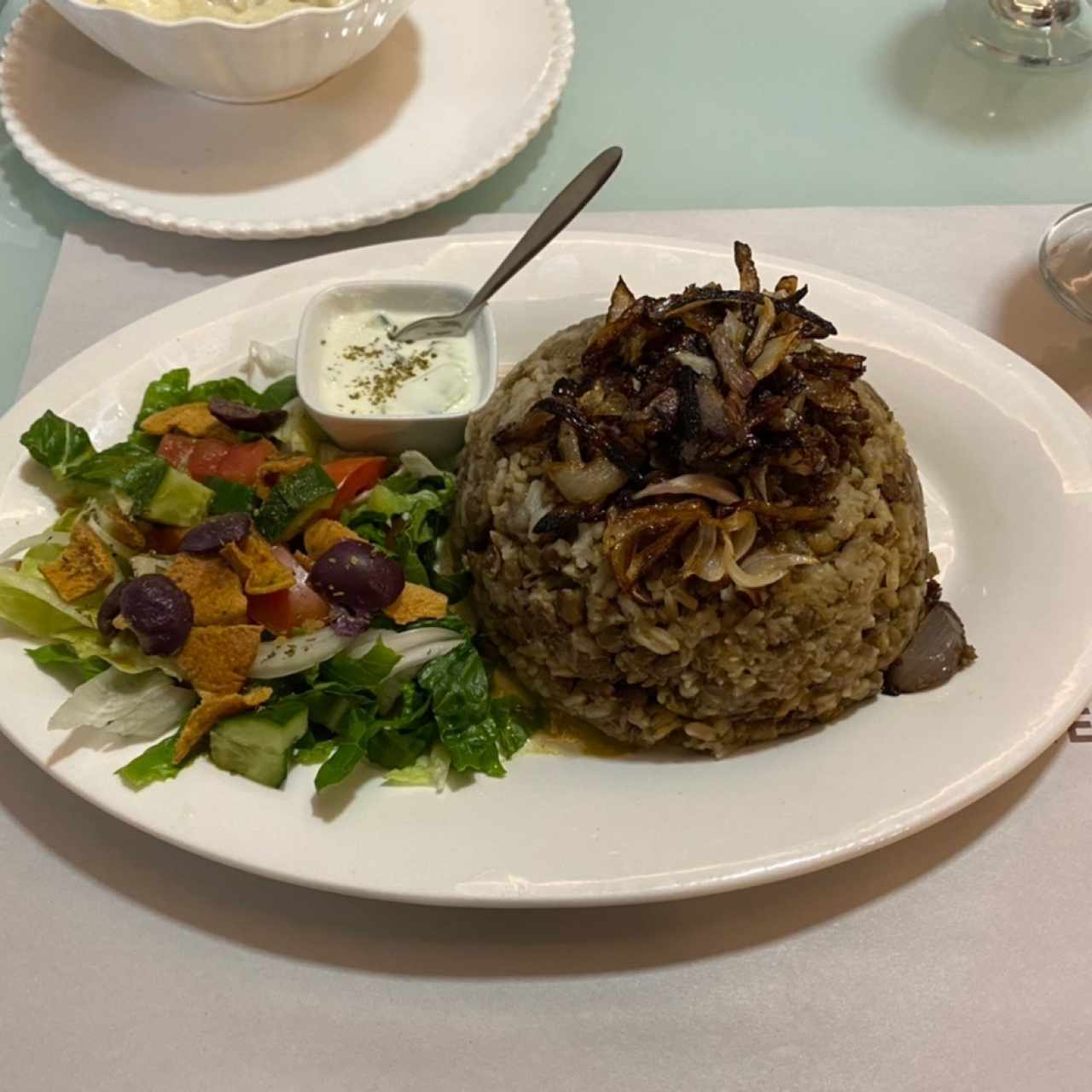 Arroz con lentejas 
