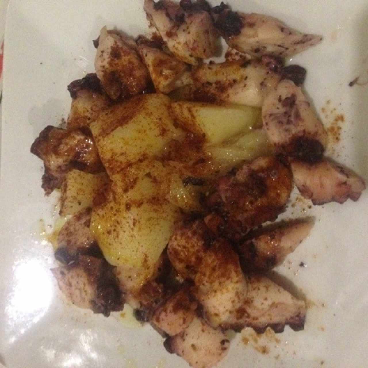 Pulpo a la gallega