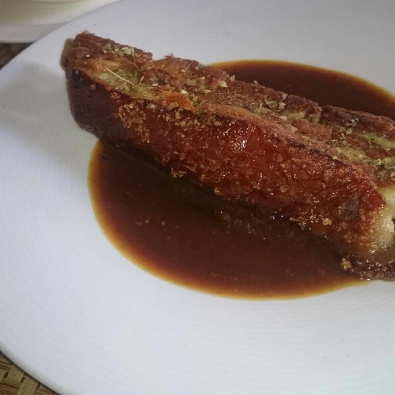 costillas en salsa bbq