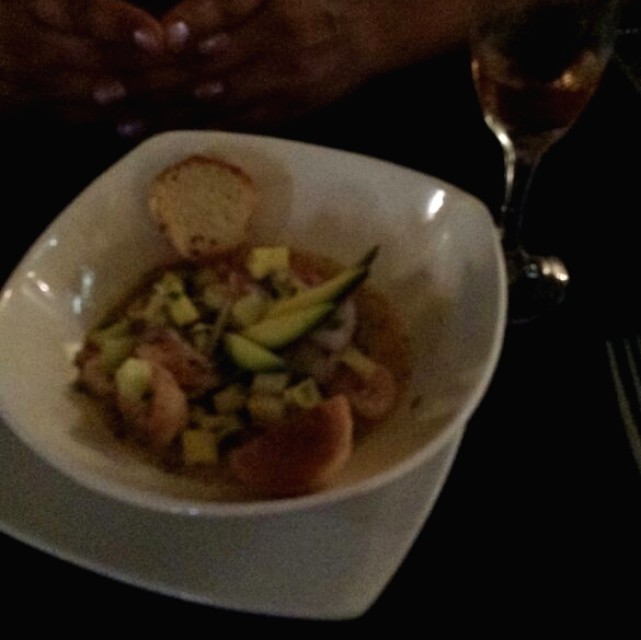 Ceviche de camarones