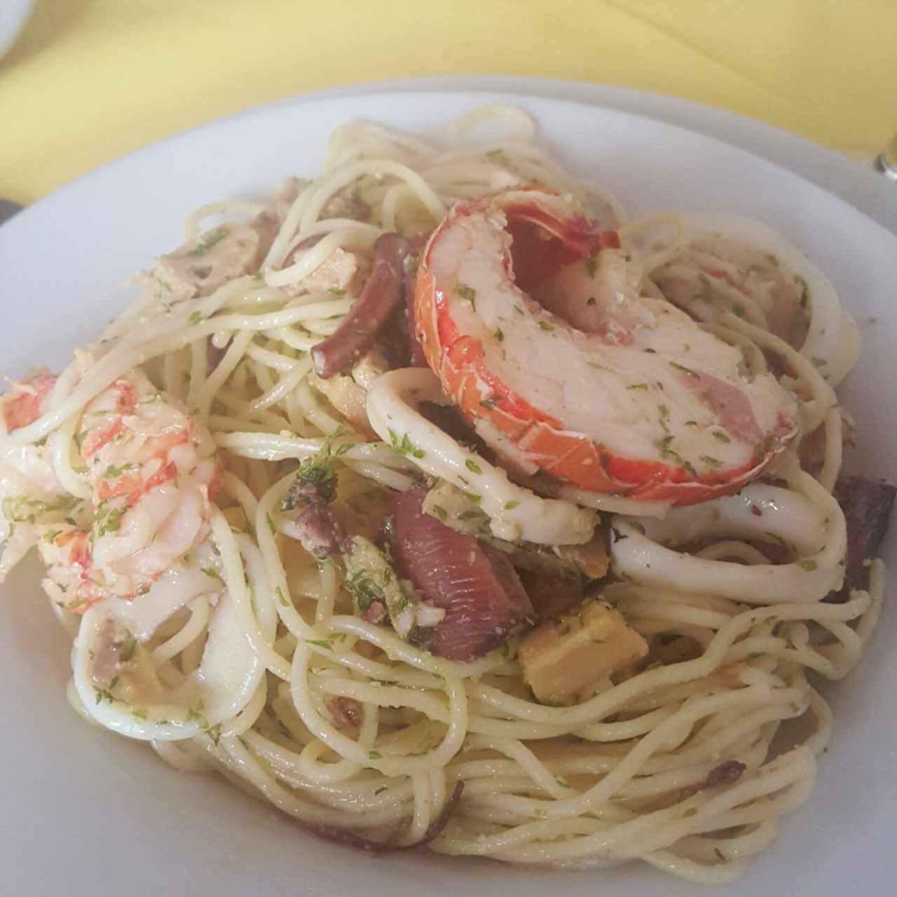 pasta a la marinera ...