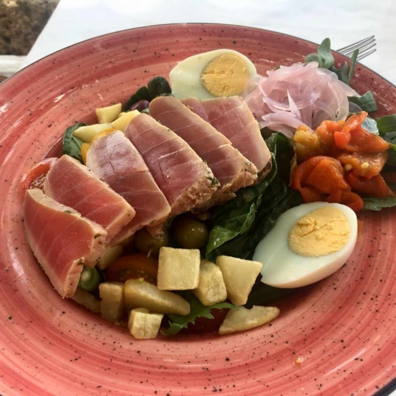 Ensalada con Takami de Atun 