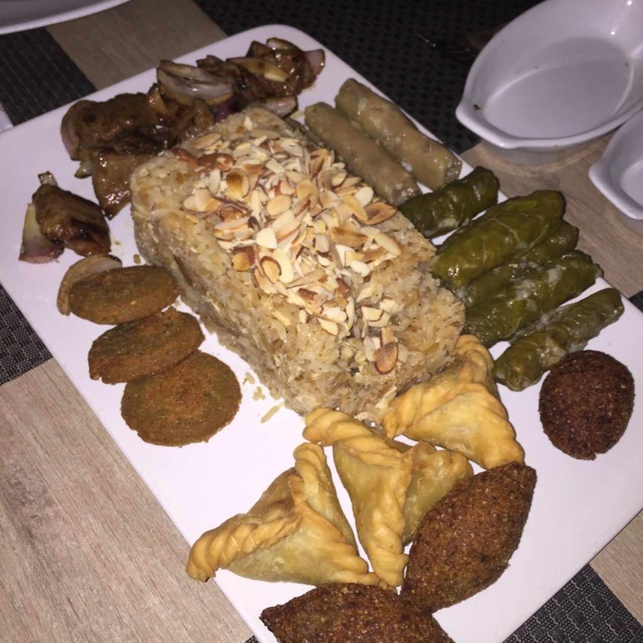gran plato arabe