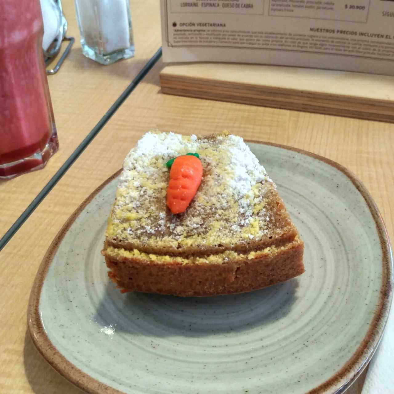 torta de zanahoria