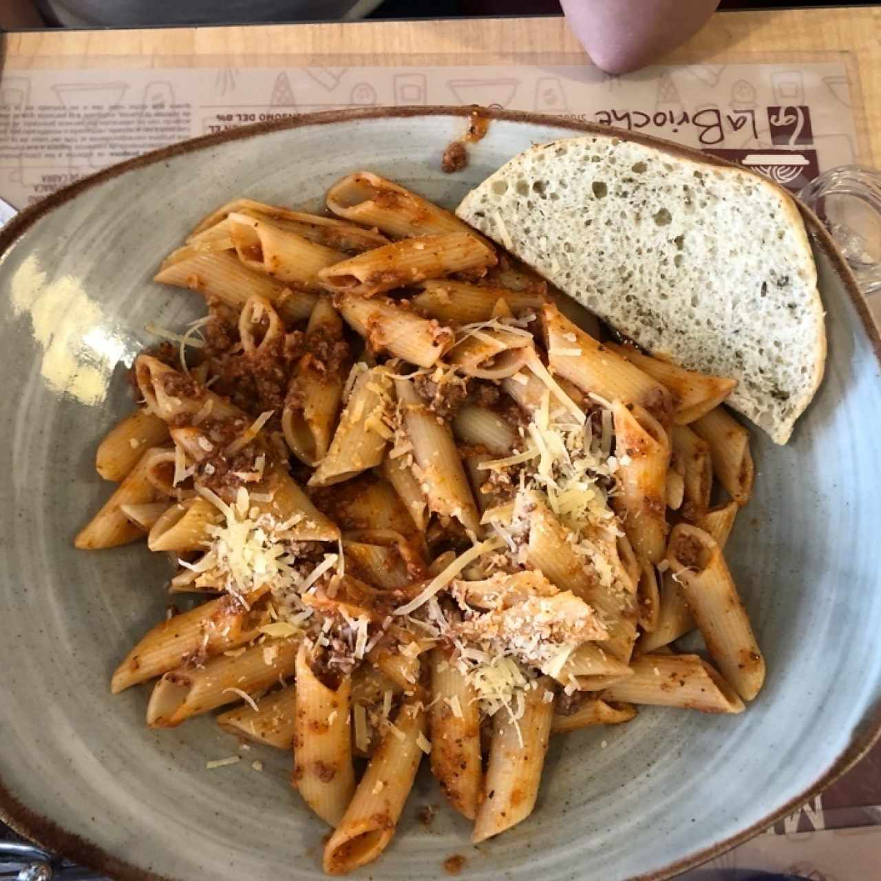Penne a la Boloñesa