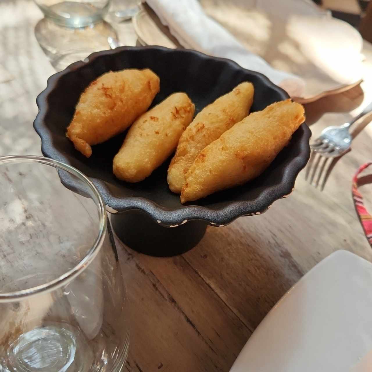 Carimañolas de cortesía 