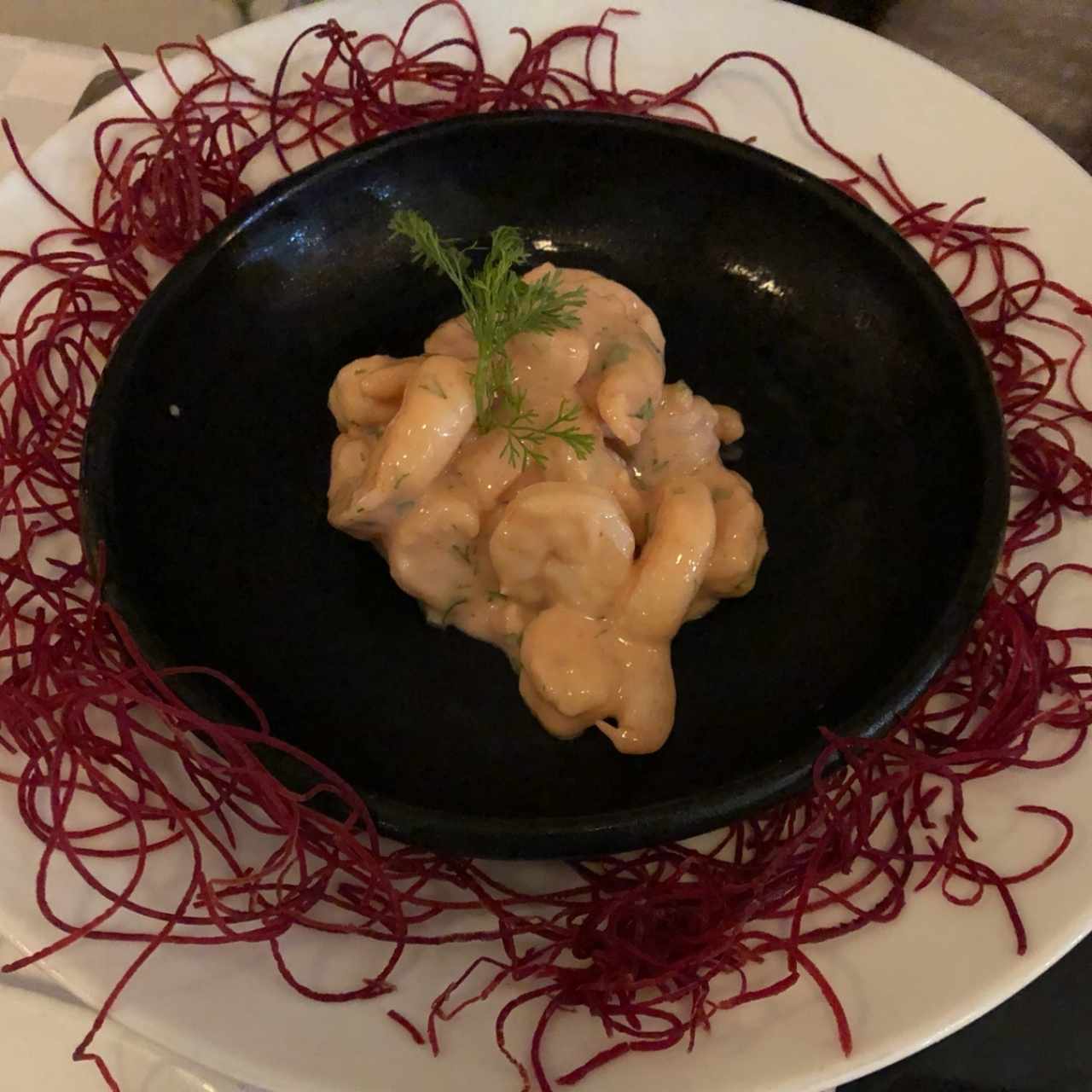 coctel de camarones