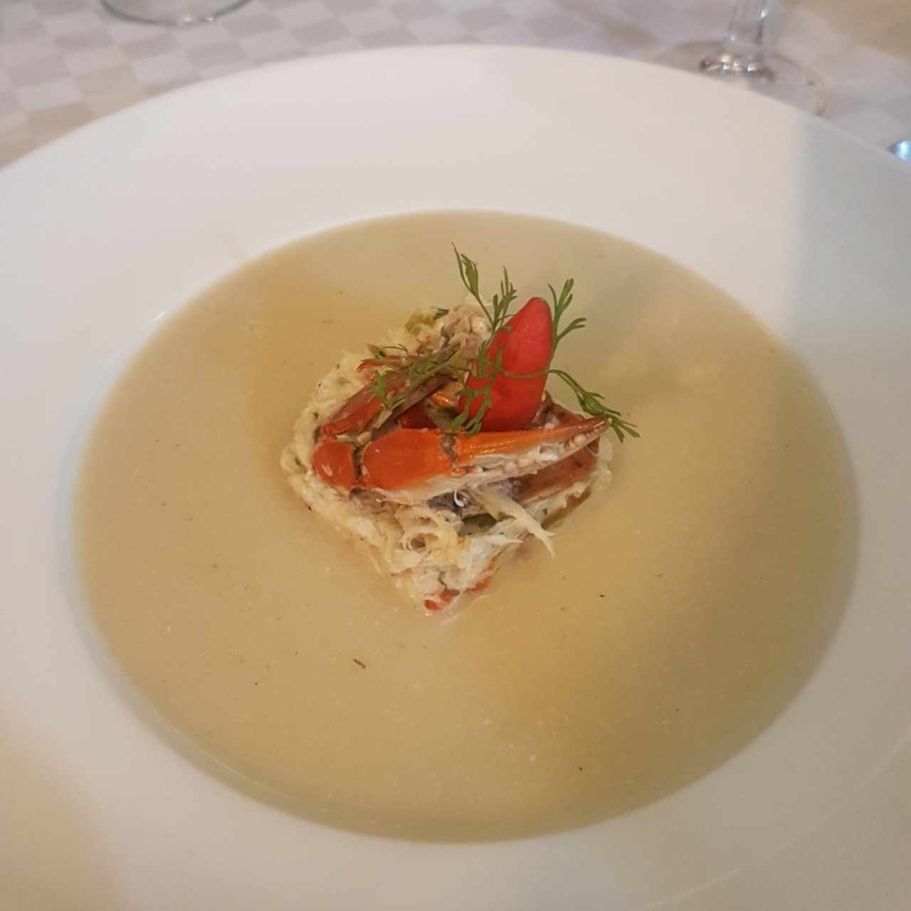 sopa de jaiba