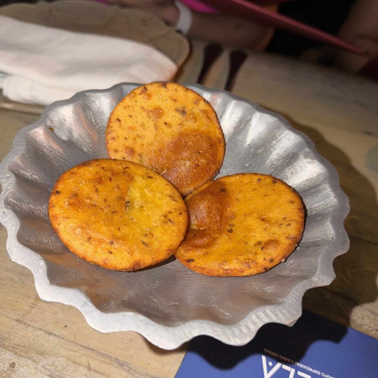 Arepitas de maiz con anís 
