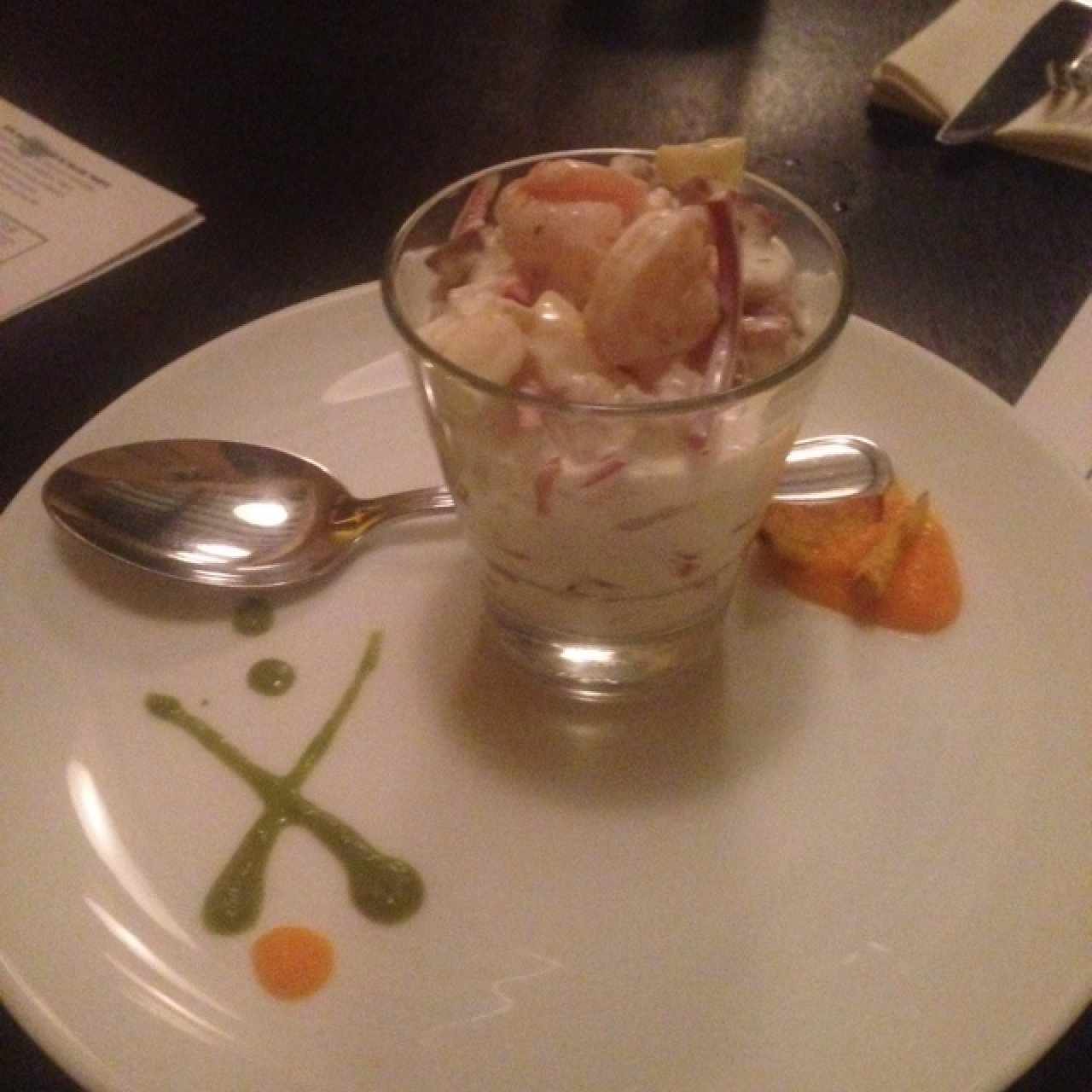 Ceviche cremoso