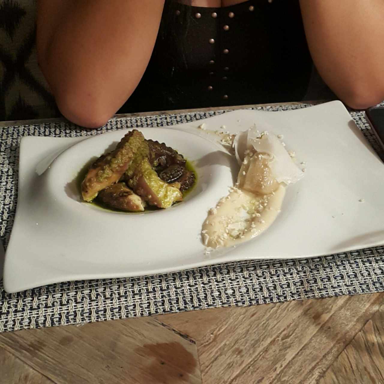 pulpo al limón