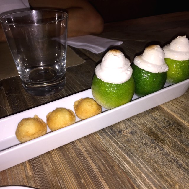 Postre de limón!