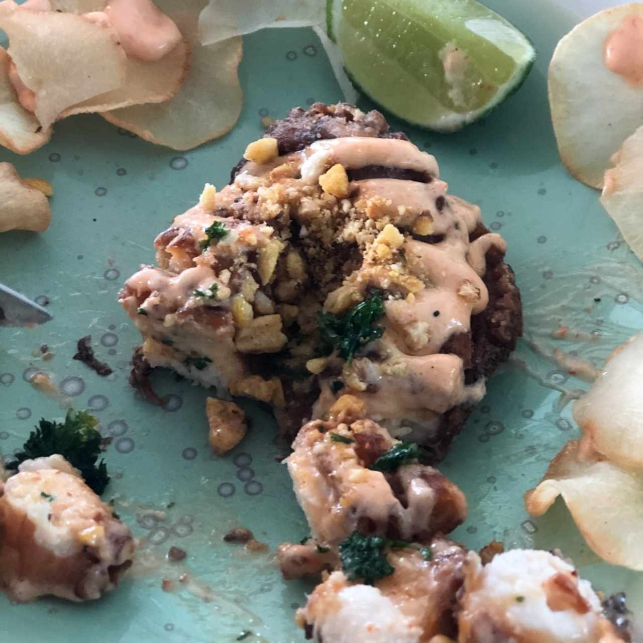 chicharrones de pulpo