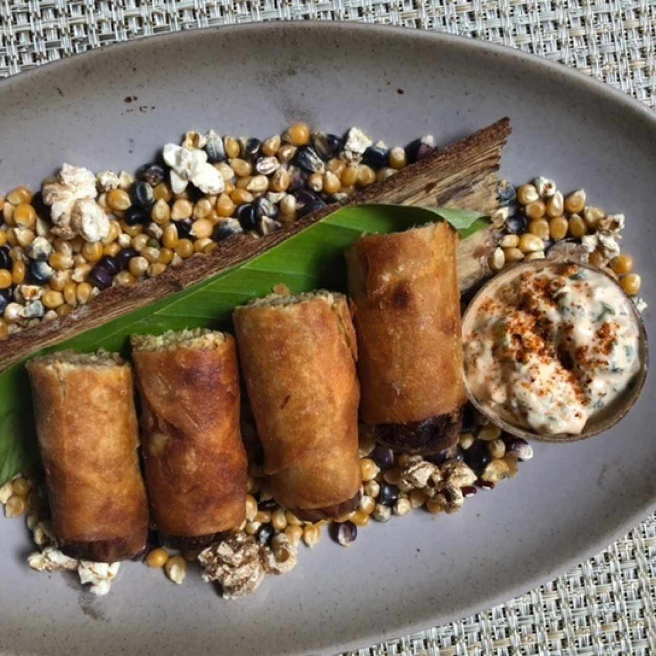 Spring rolls de gallina