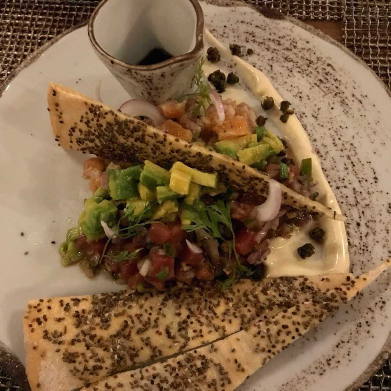 tartar de Atun y Salmón