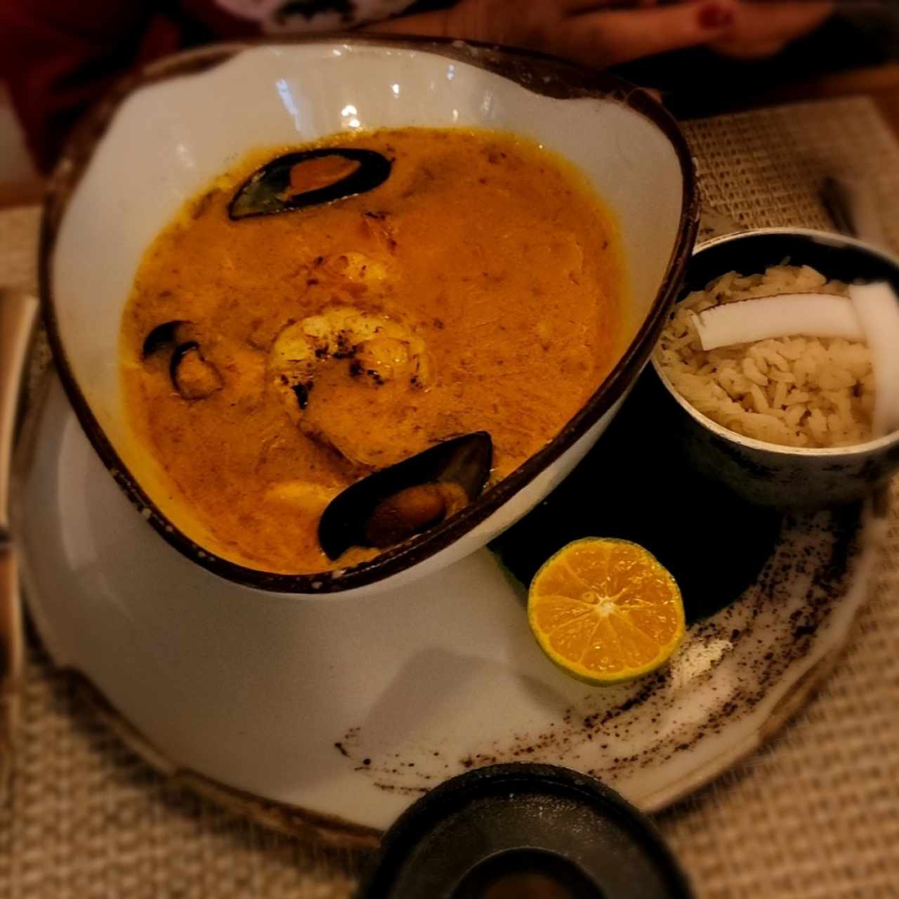 cazuela de mariscos