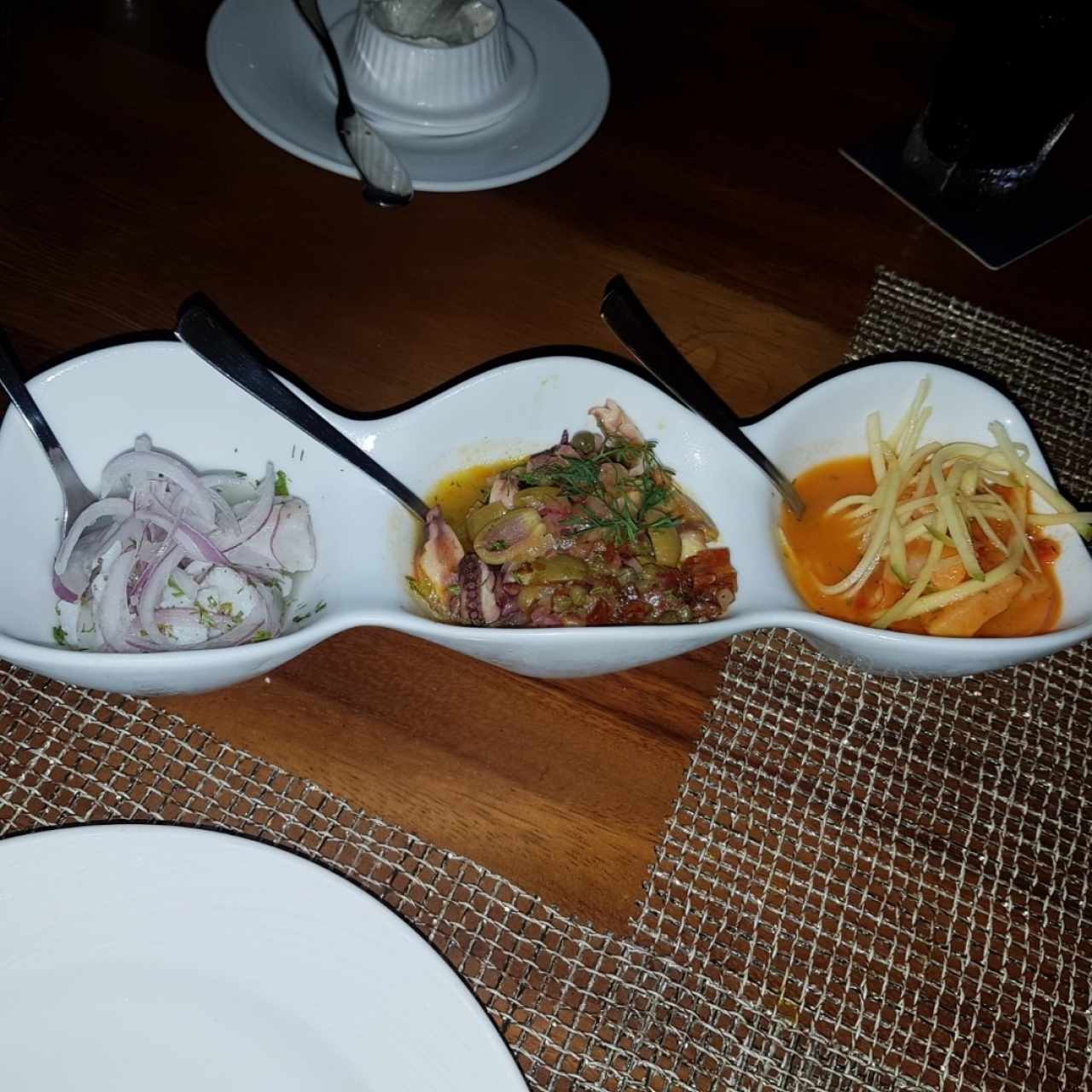 Trilogía de ceviches