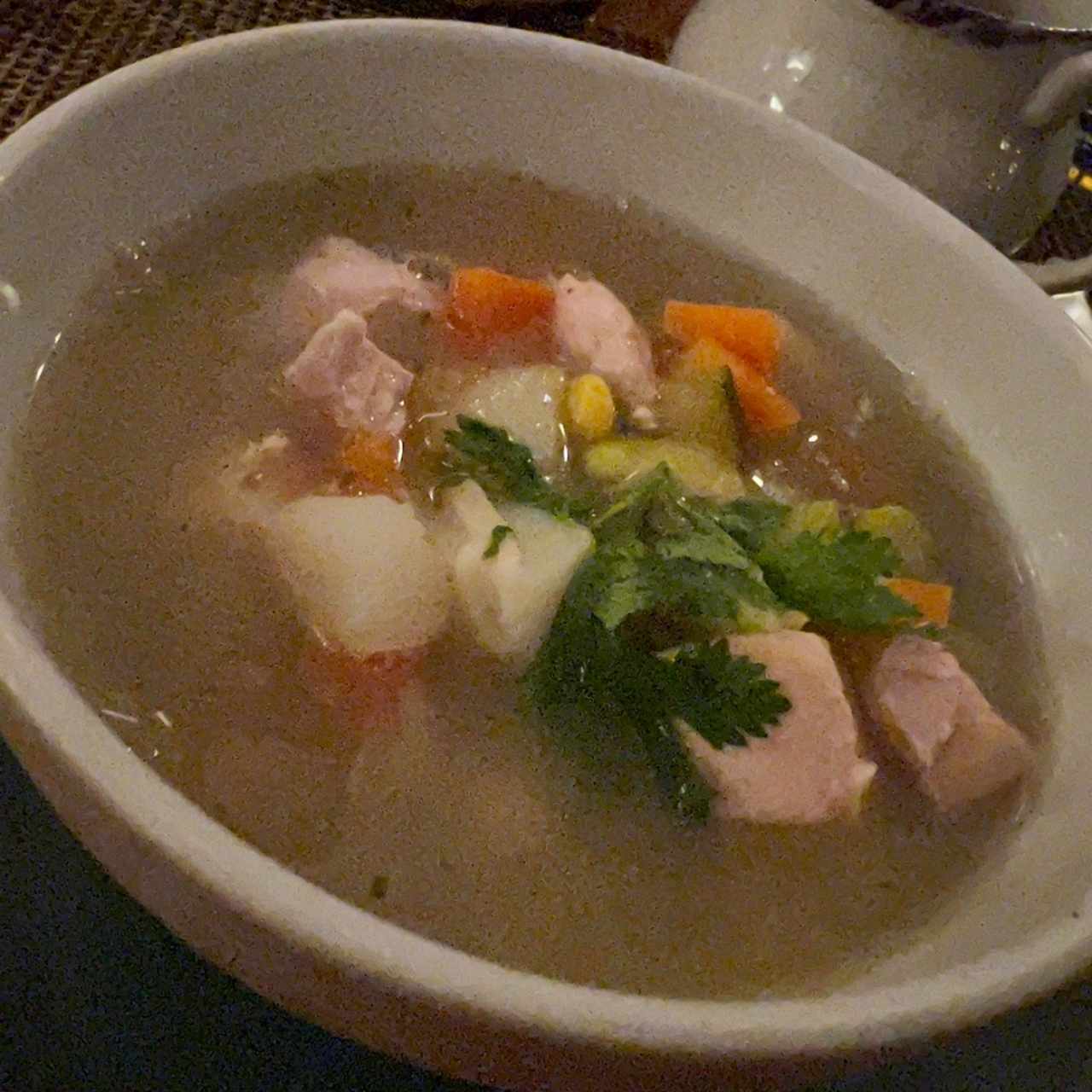 Sopa de pollo