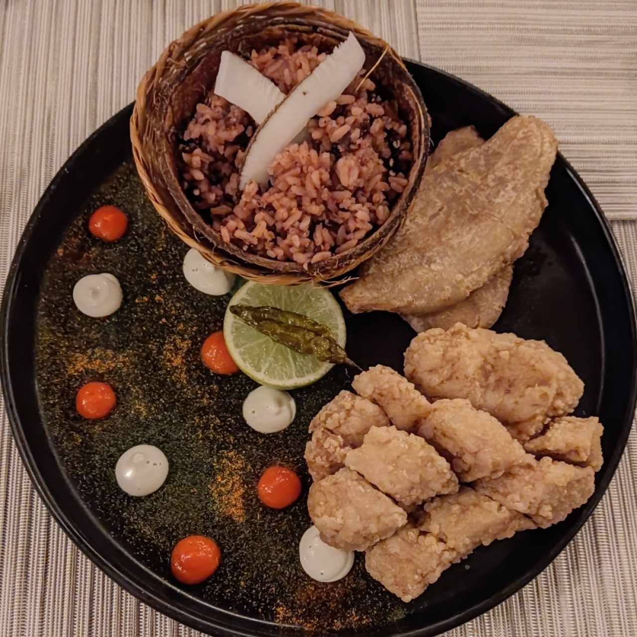Pesca del día en chicharrón