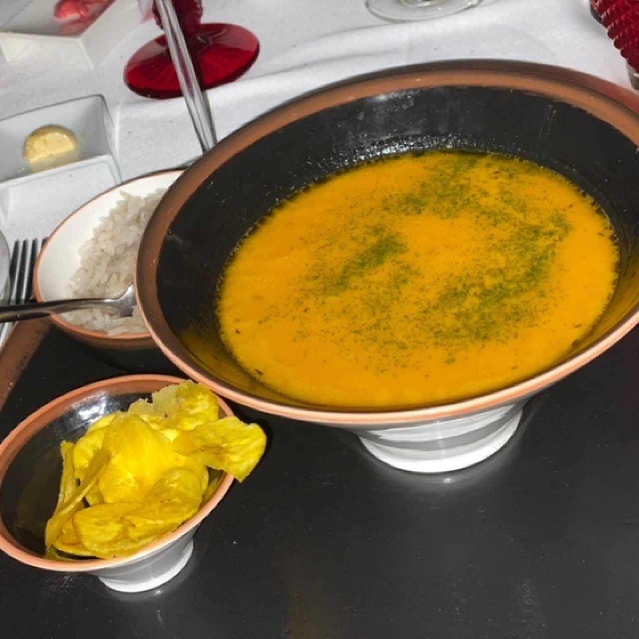 Bisque de mariscos 