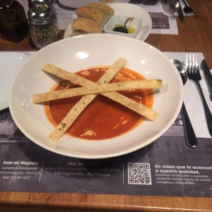 Sopa de tomate san martelo
