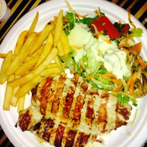 Pollo a la parilla 