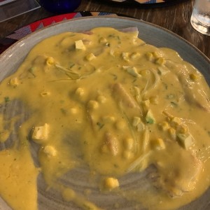 Tiradito de pescado 