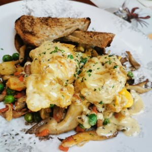 Huevos con trufa