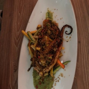 Pulpo a la parrilla