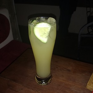 gaseosa de jengibre 