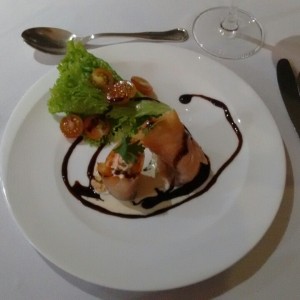Rolls de salmón