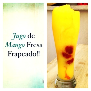 Jugo de Mango Fresa