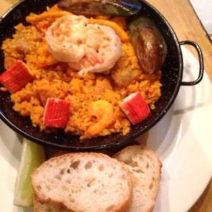 Paella marinera