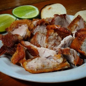 chicharrón picada