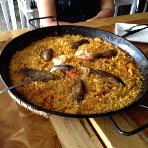 Paella de mariscos