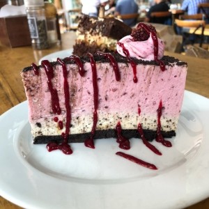 Cheesecake de Mora y Oreo