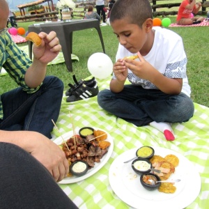 picada y entrada de patacones