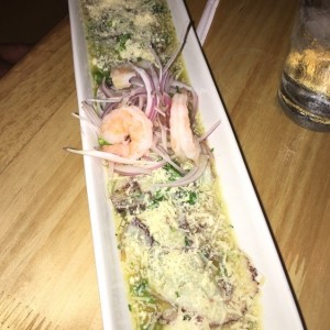 tiradito de pulpo