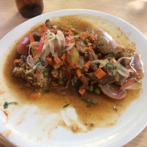 Tacu Tacu de Lomito