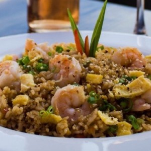 chaufa de camarones