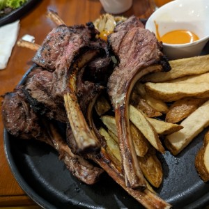 costillas de cordero