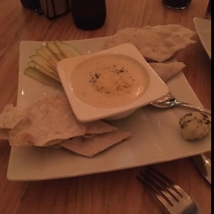 Fondue con manzana