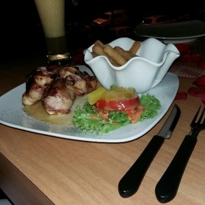 rolls de pollo