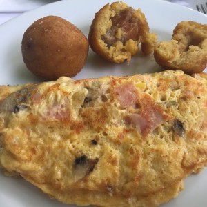 Onelette con marranitas