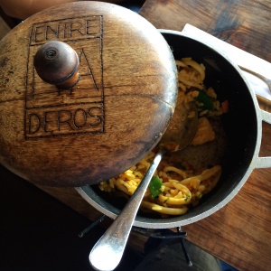 Arroz peruano con mariscos