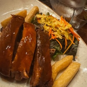 Costillas bbq